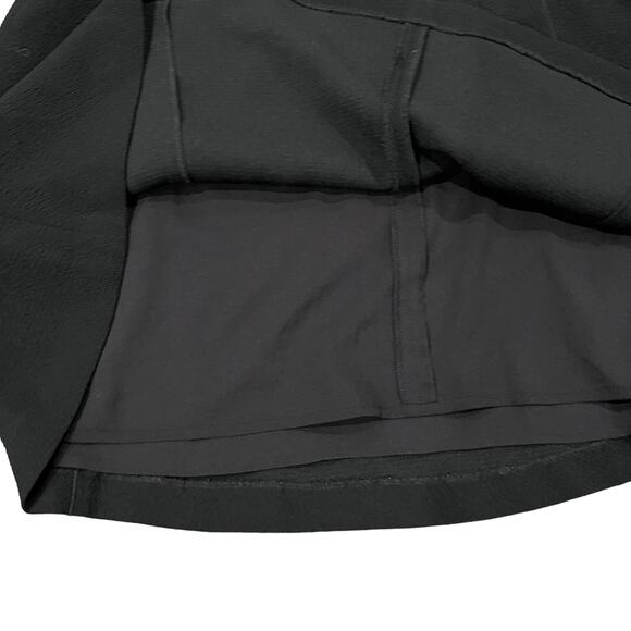 Rebecca Taylor Textured Dress Leather Accents Size 4 - Picture 4 of 6